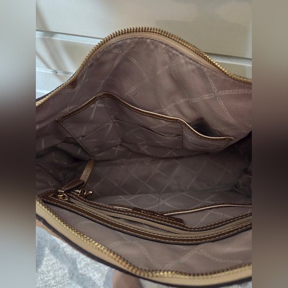 Michael Kors Metallic Gold Hobo Bag - Picture 7 of 9